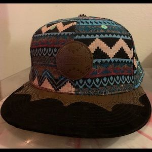Grassroots Wingtip Native Sunset Fitted - 8 1/4 / Fitted hat